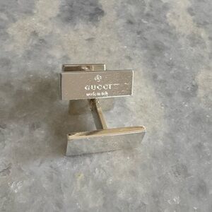 Gucci, sterling silver, cuff links